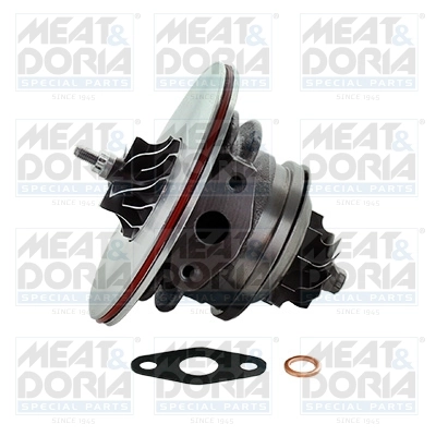 Core assembly, turbocharger